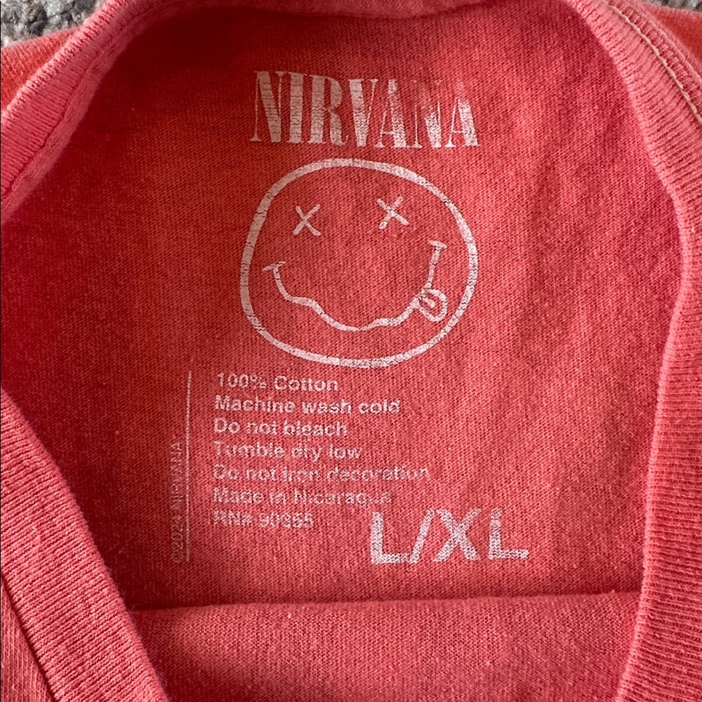 Altar’d State Coral Nirvana Oversized Graphic Tee - Picture 4 of 5